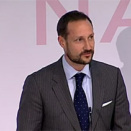 19 January: Crown Prince Haakon gives the opening address at the business conference "A Knowledge Based Norway" at the Norwegian Business School, BI (Foto: BI)